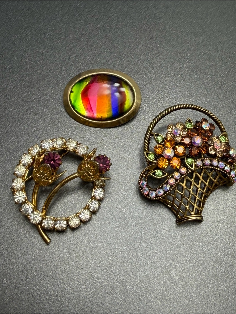 🙈2/$40 Vintage Art Deco Brooch lot